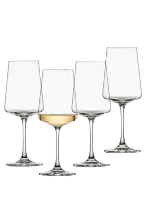 Schott Zwiesel Gläserset, Transparent, Glas, 4-teilig, 380 ml, 8.0x20.7 cm, Grüner Punkt, nachhaltig, Gläser, Gläsersets