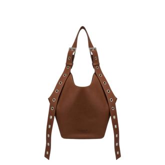 Dondup Shoulder Bags, female, Brown, Size: ONE SIZE Hobo Small Bag