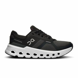 On Womens Cloudrunner 2 Running Shoe In Eclipse Black