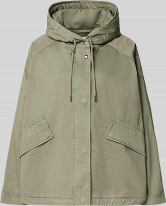 Marc O'Polo Regular Fit Jacke aus reiner Baumwolle in Gruen, Gr&ouml;&szlig;e 34