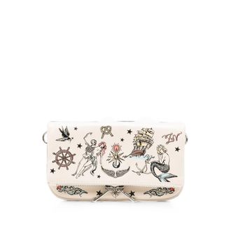Zadig&Voltaire Mini Rock Tattoo Clutch Bag