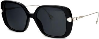 Swarovski Occhiali da sole con cristalli - Nero