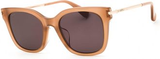 Max Mara MM0115-K Asian Fit 57E Womens Sunglasses Brown Size 53