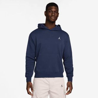 Nike Jordan Mens Brooklyn Fleece Pullover - Navy/White Size 3XL