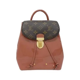 Louis Vuitton Pre-owned Backpacks, female, Brown, Size: ONE SIZE Pre-owned Monogram Vernis Backpack