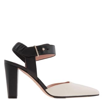 Bally Deva 85 Leather Sling Pumps