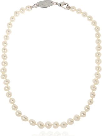Vivienne Westwood Stuart Necklace - Heren - Kettingen - Beige - S - Accessoires