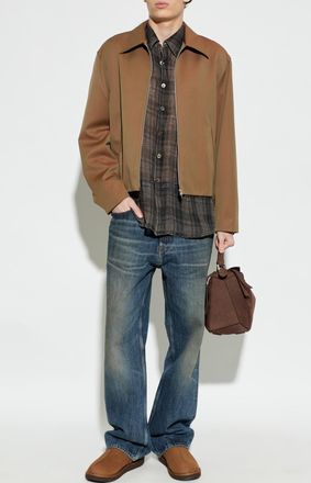 Our Legacy Wool Jacket, Mens, Brown