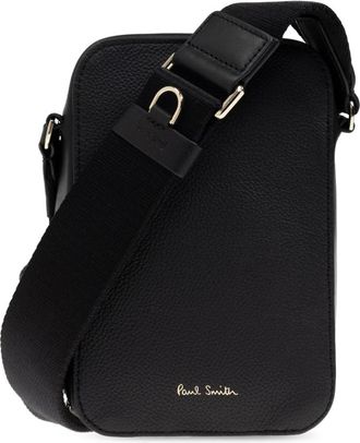 Paul Smith Shoulder Bag - Heren - Schoudertassen - Zwart - ONE Size - Leer - Tassen