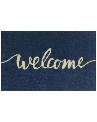 The Rug Market Welcome Script 30X48in Doormat