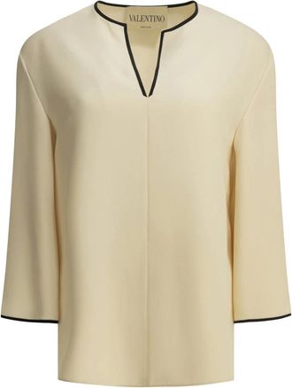 Valentino Blouses - Dames - Blouses & Shirts - Beige - Maat: L