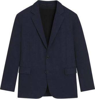 HUGO BOSS Blazer con revers a lancia - Blu