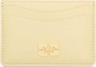 Ganni Yellow Bou Card Holder in