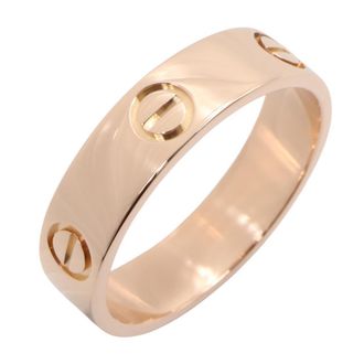 Cartier Gold Pink Gold (18K) Band Ring (Pre-Owned)