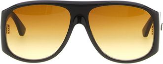 Chlo&eacute; Black Oval Sunglasses
