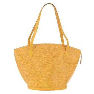 Louis Vuitton Pre-owned Shoulder Bags, female, Yellow, Size: ONE SIZE Pre-owned Vintage Shoulder Bag