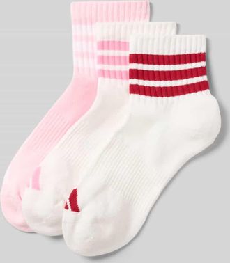 adidas Socken aus Baumwoll-Mix im 3er-Pack in Weiss, Gr&ouml;&szlig;e 34-36