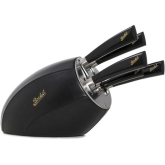 Berkel Berkel Block Sense Black + Juego De 5 Cuchillos Elegance Black