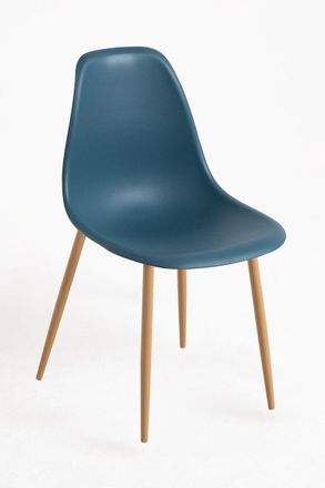 Regalos Miguel Sillas Comedor - Silla Mykle - Azul Petr&oacute;leo