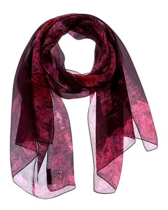 Jimmy Choo London Logo Silk Scarf