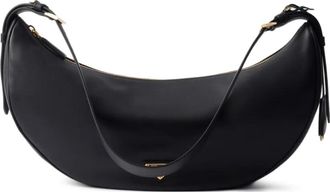 Prada Borsa a spalla Demi Lune grande - Nero