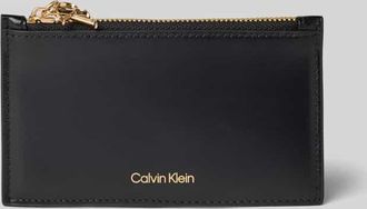 Calvin Klein Portemonnaie mit Logo-Print Modell Cardcas in Black, Größe 1