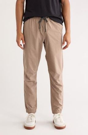 Hurley Off Duty Twill Joggers in Walnut at Nordstrom Rack, Size X-Large
