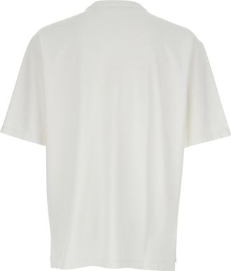 Dsquared2 Mens Crew Neck T-Shirt White Cotton T-Shirts And Polos
