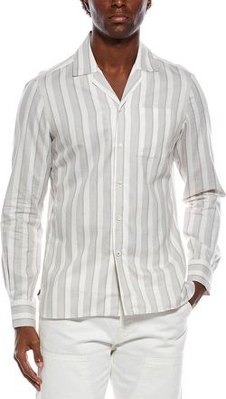 Isaia Silk-Blend Shirt