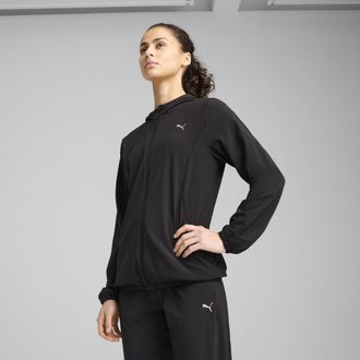 Puma Giacca da corsa in tessuto VELOCITY da donna, Abbigliamento, Nero, XXL
