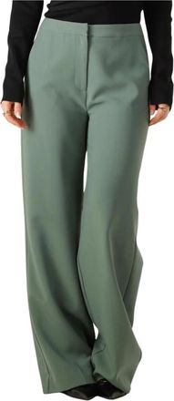 Another Label Broeken, Dames, Groen, XS, Polyester, Moore Broek