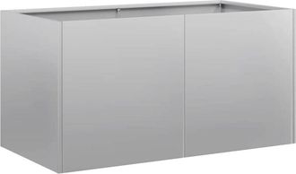 vidaXL Planter 80x40x40 cm Galvanised Steel Vidaxl