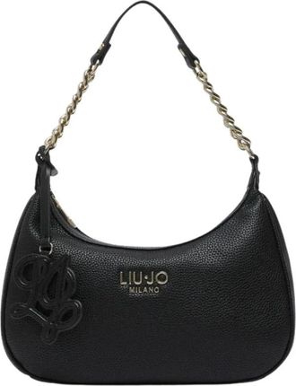 Liu Jo Ridhi - Dames - Schoudertassen - Zwart - ONE Size - Leer - Tassen