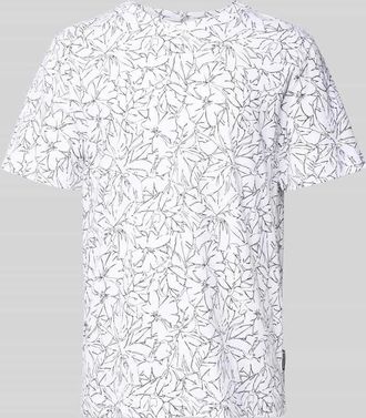 Tom Tailor Regular Fit T-Shirt aus reiner Baumwolle in Weiss, Gr&ouml;&szlig;e XXL