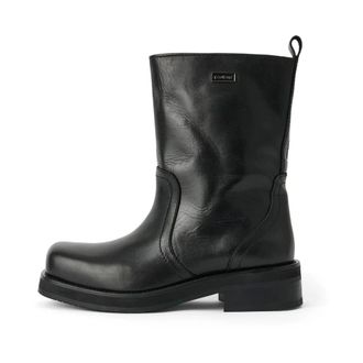 Soulland Schoenen, Heren, Zwart, 43 EU, Leer, Delaware laarzen