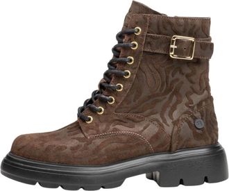 Floris Van Bommel Dames, Schoenen, Bruin, Maat: 39 EU Su&egrave;de