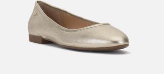 Vince Camuto Womens Minndy Ballet Flat In Gold