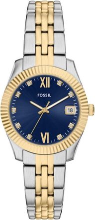 Fossil Womens Scarlette Blue Dial Watch