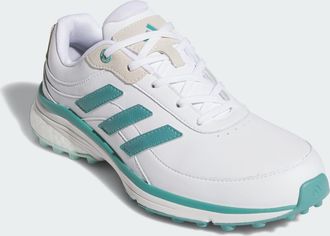 adidas adidas Performance Womens Zoysia Spikeless Golf Shoes - White/Green Leather - Size UK 7.5