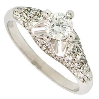 Bulgari Platinum Platinum 950 Band Ring (Pre-Owned)