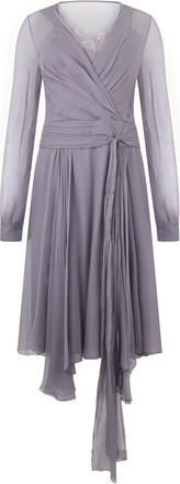 Alberta Ferretti Mujer, Vestidos, Gris, Talla: M