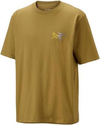 Arc'teryx Kragg Cotton Logo S/S T-Shirt f&uuml;r Herren | oliv