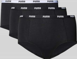 Puma Pants mit elastischem Logo-Bund im 3er-Pack in Black, Gr&ouml;&szlig;e XL