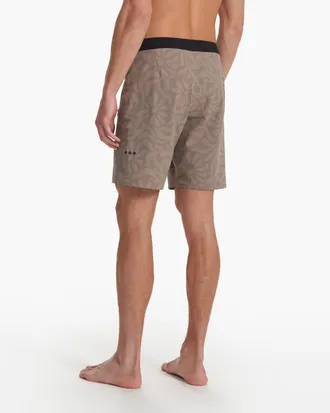 Vuori Clothing Infinity Boardshort | Taupe Big Samba | 28