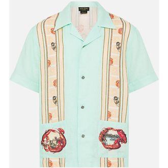 Camilla Short Sleeve Cabana Shirt With Love From T&uuml;rkiye at Nordstrom, Size Large Au