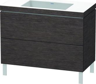 Duravit Lavabo Para Muebles Duravit L-cube C-bonded Con Base Sobre El