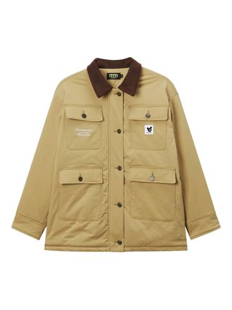 Mini Cream Giacca con tasche - Toni neutri