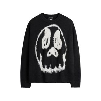 Yohji Yamamoto Chito Graphic Knitted Sweater