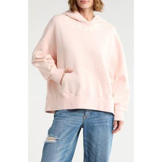 Palm Angels Hooded Sweatshirt in Pink at Nordstrom Rack, Size X-Small