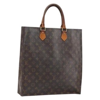 Louis Vuitton Pre-owned Tote Bags, female, Brown, Size: ONE SIZE Pre-owned Vintage Canvas Tote Bag